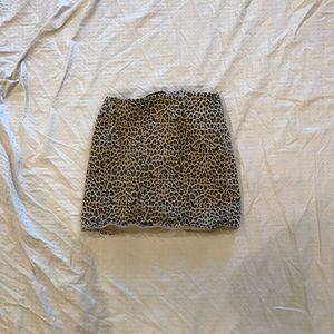 Cheetah skirt